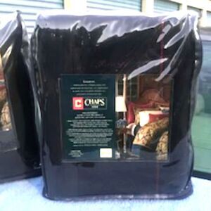 King Size Night Spread . Size: 108" x 90" . Chaps . New $129.99 + Tax = $141.69